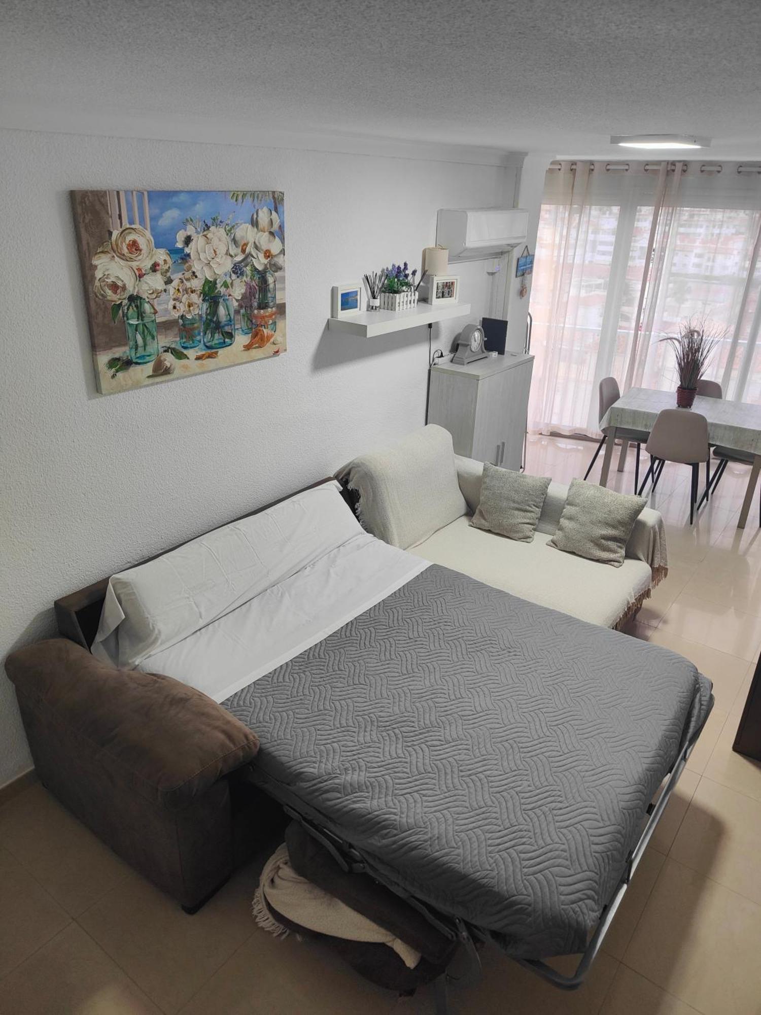Apartamento En Benalmadena, Primera Linea De Playa Exterior foto